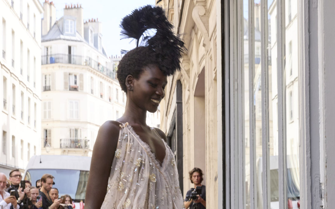 RVDK Couture Week Parijs, hair by Kuro — foto Marijke Aerden