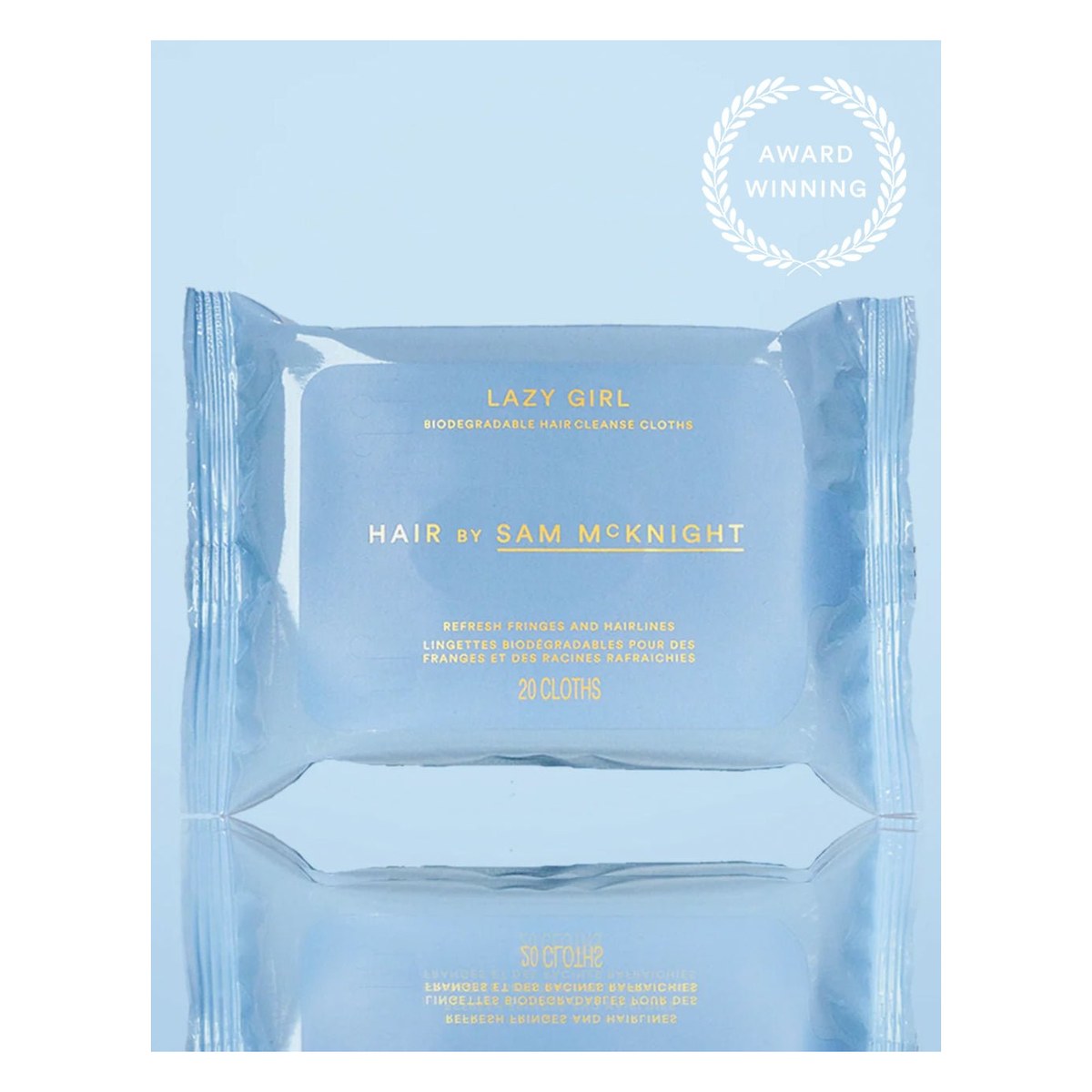 Lazy Girl Biodegradable Hair Cleanse Cloths